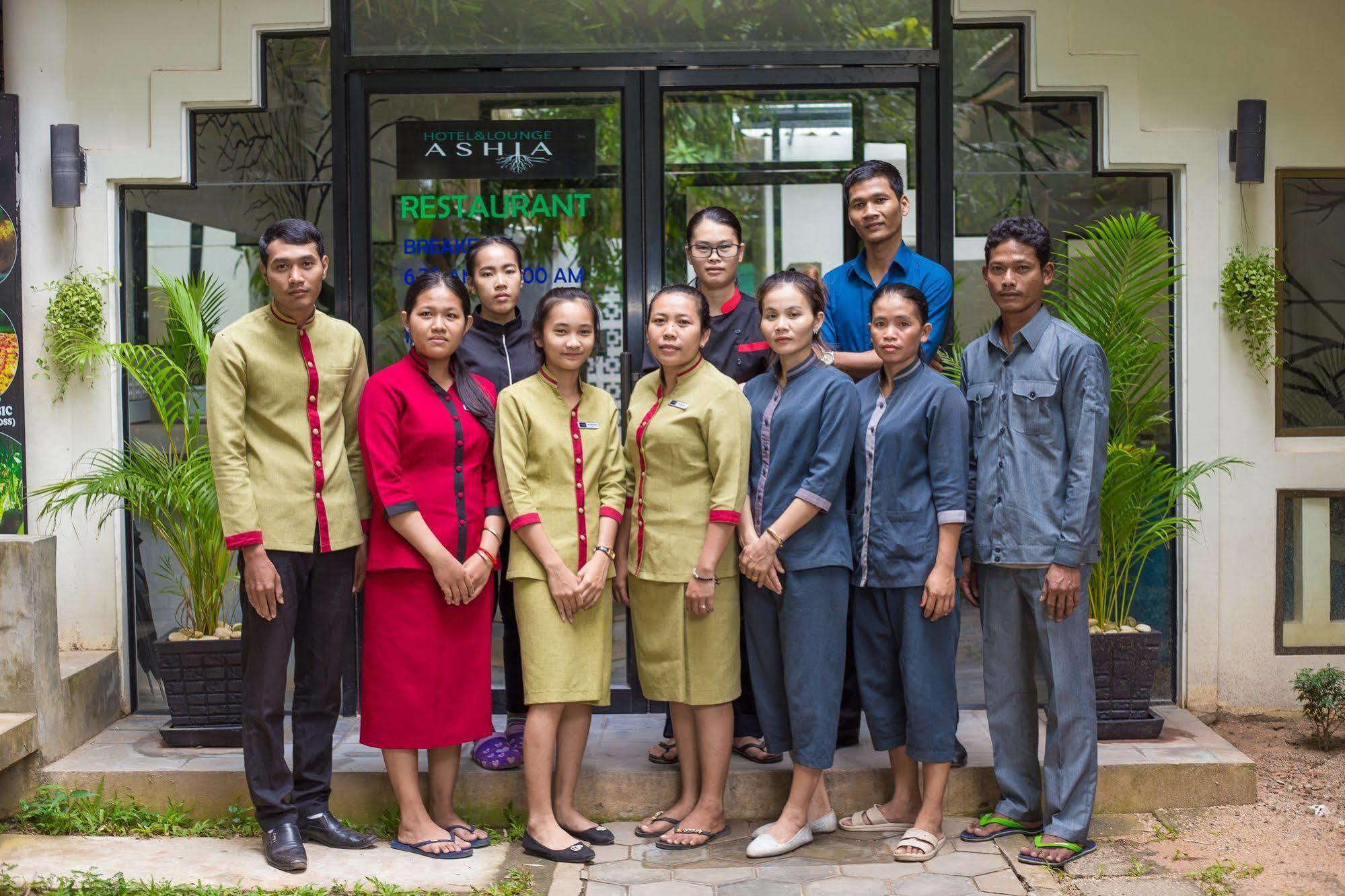 Ashia Hotel & Lounge Siem Reap Exterior foto